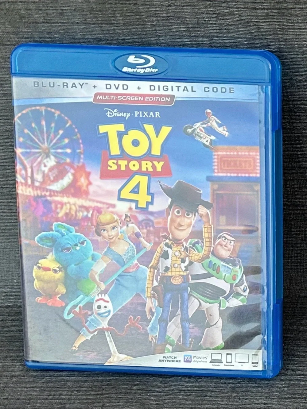 Toy Story 4 Blu-ray + DVD - Blue Case